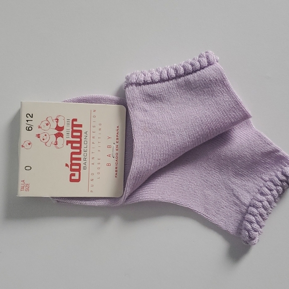 Condor Cotton Casual Ankle Socks Size 0 / 6-12 Months - Picture 4 of 5